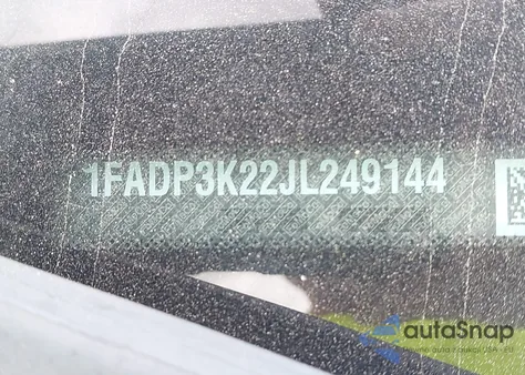 2018 Ford Focus Se из США, поврежденный, VIN 1FADP3K22JL249144